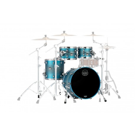 SE504XMPT Saturn Evolution Maple Fusion 4 Pezzi Exotic Azure Burst