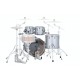 SE529XBPD Saturn Evolution Birch Rock 4 Pezzi Iridium Silver