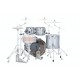 SE529XMPD Saturn Evolution Maple Rock 4 Pezzi Iridium Silver