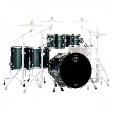 SE628XMPQ Saturn Evolution Maple Workhorse 5 Pezzi Brunswick Green