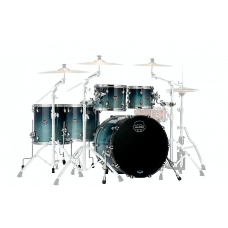 SR628XRJ Saturn New Studioease 5 Pezzi Teal Blue Fade