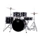 CM5044FTCDK Comet Fusion 5 pezzi Dark Black con Hardware e Piatti