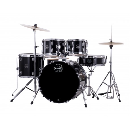 CM5044FTCDK Comet Fusion 5 pezzi Dark Black con Hardware e Piatti