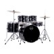 CM5044FTCDK Comet Fusion 5 pezzi Dark Black con Hardware e Piatti