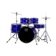 CM5044FTCIB Comet Fusion 5 pezzi Indigo Blue con Hardware e Piatti