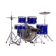 CM5044FTCIB Comet Fusion 5 pezzi Indigo Blue con Hardware e Piatti