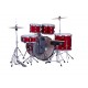 CM5294FTCIR Comet Rock 5 pezzi Infra Red con Hardware e Piatti