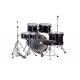 CM5844FTDK Comet Junior 5 pezzi Dark Black con Hardware