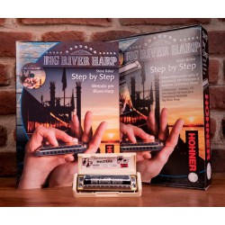 BIG RIVER STEP BY STEP PACK: ARMONICA + MANUALE IN ITALIANO