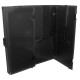 U91049BL2 - Ultimate Fold Out DJ Table Black Plus (Wheels)