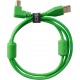 U95004GR - Ultimate Audio Cable USB 2.0 A-B Green Angled 1m