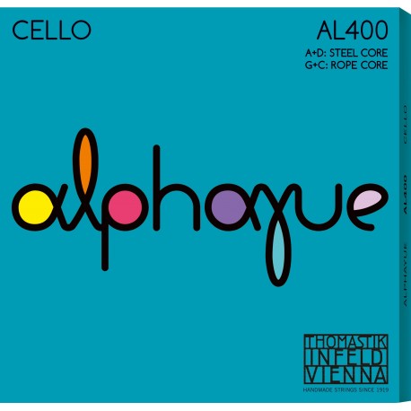 AL400 CELLO ALPHAYUE 4/4 MEDIUM STRING SET