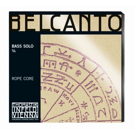 BC600S DOUBLE BASS BELCANTO 3/4 MEDIUM SOLO TUNING STRING SET