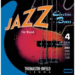 JF324 BASS GUITAR JAZZ FLATWOUND STRING SET