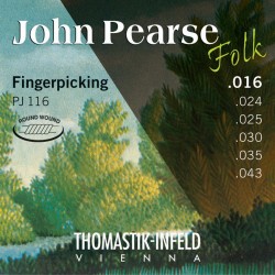 PJ116 ACOUSTIC GUITAR JOHN PEARSE STRING SET