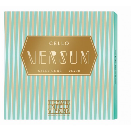 VE4142 CELLO VERSUM A+D 4/4 MEDIUM COMBO SET