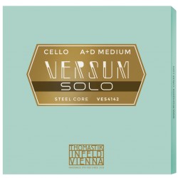 VES400 CELLO VERSUM SOLO 4/4 MEDIUM STRING SET