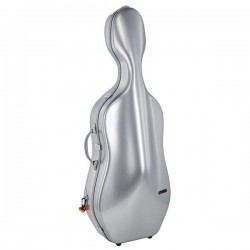 DEF1005XLA CUSTODIA HIGHTECH LA DEFENSE OBLONG PER VIOLONCELLO - BRUSHED ALUMINUM