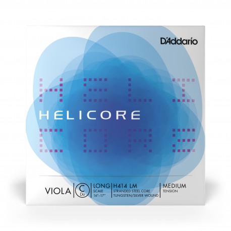 H414 LM CORDA SINGOLA DO D'ADDARIO HELICORE PER VIOLA, LONG SCALE, TENSIONE MEDIA