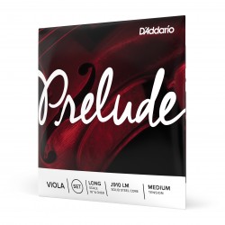 J910 LM SET DI CORDE D'ADDARIO PRELUDE PER VIOLA, LONG SCALE, TENSIONE MEDIA