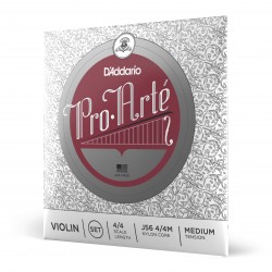 J56 4/4M SET DI CORDE D'ADDARIO PRO-ARTE PER VIOLINO, SCALA 4/4, TENSIONE MEDIA