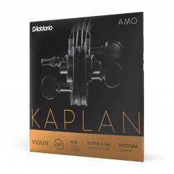 KA310 4/4M D'ADDARIO KAPLAN AMO - CORDE PER VIOLINO, SCALA 4/4, TENSIONE MEDIA