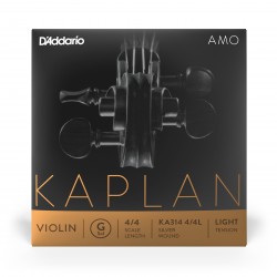 KA314 4/4L D'ADDARIO KAPLAN AMO - SINGOLA CORDA SOL PER VIOLINO, SCALA 4/4, TENSIONE LEGGERA