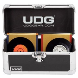 U93018SL - Ultimate 7'' Record Case 200 Vinyl Silver