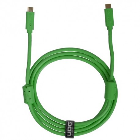 U99001GR - UDG Ultimate Audio Cable USB 3.2 C-C Green Straight 1,5m