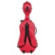 1001SWR CUSTODIA CLASSIC PER VIOLONCELLO - RUOTE - RED