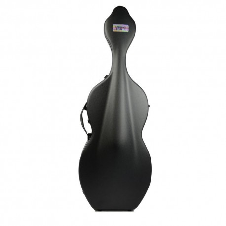 1003XLN CUSTODIA SHAMROCK HIGHTECH PER VIOLONCELLO - BLACK TEXTURED