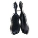 1003XLWN CUSTODIA SHAMROCK HIGHTECH PER VIOLONCELLO - RUOTE - BLACK TEXTURED