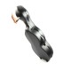 1003XLWN CUSTODIA SHAMROCK HIGHTECH PER VIOLONCELLO - RUOTE - BLACK TEXTURED