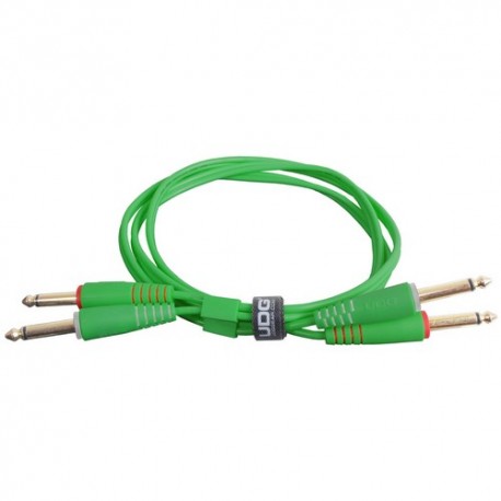 U97004GR - Ultimate Audio Cable Set Jack - Jack Straight Green