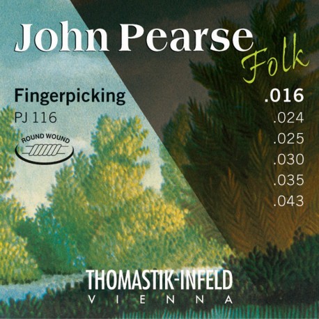 PJ116 ACOUSTIC GUITAR JOHN PEARSE STRING SET