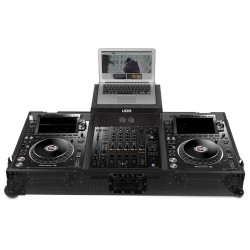 U91086BL - Ultimate Fligt Case Set Pioneer CDJ-3000/A9 Black Plus (L&W)
