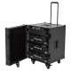 U91101BL - Ultimate Flight Case for set CDJ/MIXER Black Plus (T&SW)